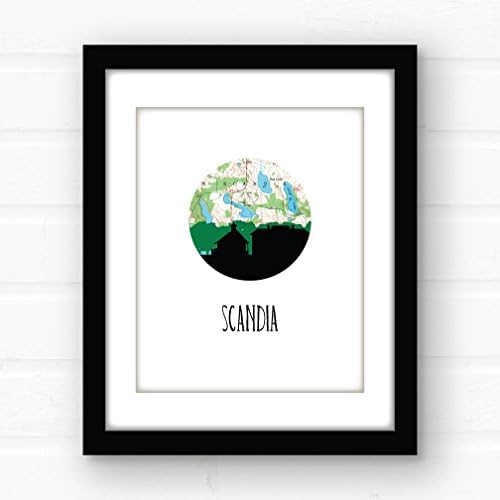 Scandia wall art | giclee print
