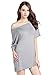 SUNNOW® Summer Short Sleeve Off-Shoulder Blouse Casual Tops T-Shirts