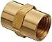 Anderson Metals - 56103-06 Brass Pipe Fitting, Coupling, 3/8