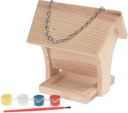 Amazon Com Toysmith Paint A Bird Feeder Kit Toys Games