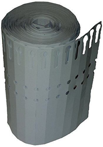 Wrap Around Plant Tag Vinyl Wrap Around Tree Tags, 7 by 5/8-Inch, White