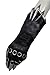 Panther Claw Gloves Costume Props for Adult Halloween Cosplay, Black