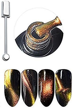 Nail Art KpopBaby Polish 5D Nail Gel Magnet Magic Cat Eye Gel Nail Art UV LED Gel Magnet Slice Set