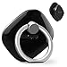 Finger Ring Stand, ESR Ring Holder/ Finger Grip/Kickstand/ Mount Universal [Washable] [Removable] Zinc Alloy Finger Loop for iPhone 7 / 7 plus / 6s / 6 Galaxy S8 S8+ S7 Edge, Black