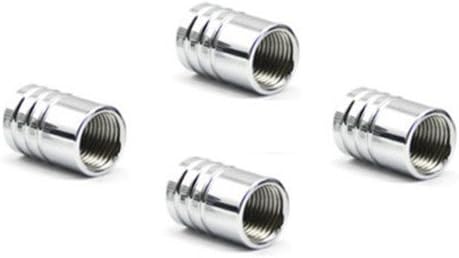 ECARGO Car Metal Chromed Tire Valve Caps Fit for Transformer