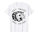EAT TRASH HAIL SATAN POSSUM T-SHIRT