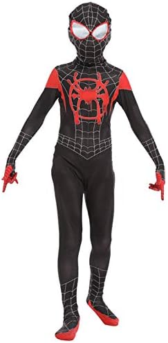 Toddler Kids Spider Verse Miles Morales Gwen Far from Home Peter Parker Jumpsuit Bodysuit Black Spider Tights Zentai Costume