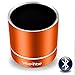 Vibe-Tribe Troll Plus Tango Orange: 12 Watt Bluetooth Vibration Speaker with Hands Free