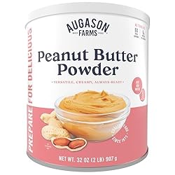 Augason Farms Peanut Butter Powder Can, Emergency