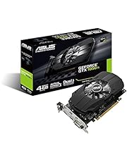 Asus GeForce GTX 1050 Ti 4GB Phoenix Fan Edition DVI-D HDMI DP 1.4 Gaming Graphics Card (PH-GTX1050TI-4G) Graphic Cards