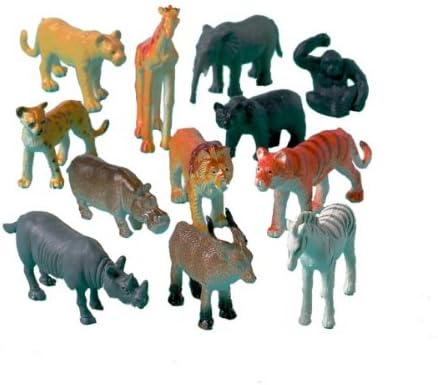 Party Favors 12/Pkg-Jungle Animals