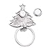 SENFAI Christmas Tree Key Ring Key Holder