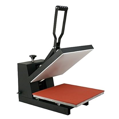 ZENY 15" x 15" Sublimation Heat Transfer Press Machine - Clamshell for T-Shirt, Black (#04) - Image 6