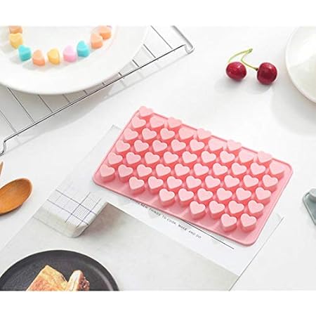 Drawihi - Molde de silicona con forma de corazón para fondant y ...