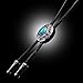 Bolo Tie,Western Cowboy Natural Turquoise Tie Bolo