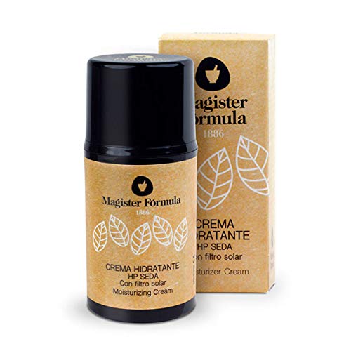 Facial Moisturizer Cream HP Silk 50 ml | Natural Silk | Anti Ageing, Anti Stain and Anti Wrinkle | Vitamin E | For Oily, Dry and Mixed Skin | Man and Woman | Day and Night | Magister Formula