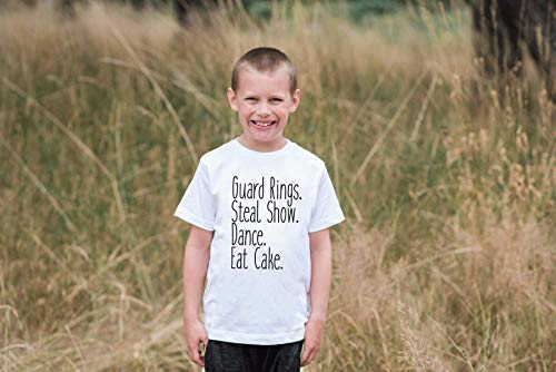 7 ate 9 Apparel Toddler Boy's Funny Ring Bearer Wedding T-Shirt 2T Black - Thumbnail 3