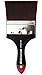 da Vinci Oil & Acrylic Series 5040 Top Acryl Paint Brush, Flat Mottler Red/Brown Synthetic with Plainwood Handle, Size 80