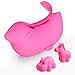 Bath Spout Cover - Tub Faucet Cover Baby - Bathtub Faucet Cover for Kids - Kids Bathroom Accessories Tub Faucet Protector for Baby - Soft Silicone Spout Cover Pink Sea Lions