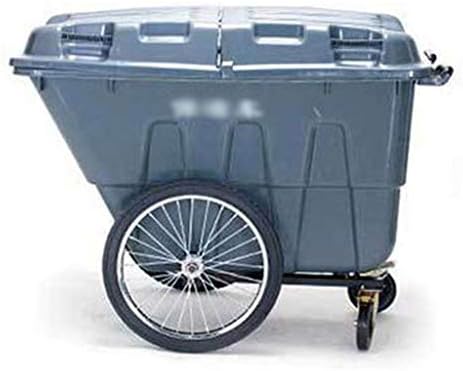 ゴミ箱 ポリエチレンボックスカート おすすめ ロールアウトヘビーデューティーキャスター付きゴミ箱 ゴミ缶 105 6ガロンリサイクルビン くず入れ 400l Gray B サイズ Color