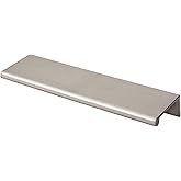 Top Knobs TK503BSN Mercer Collection 6" Europa Tab Pull, Brushed Satin Nickel
