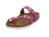 Birkenstock Womens Mayari Magenta Haze Toe Loop Regular fit Sandals Size 7
