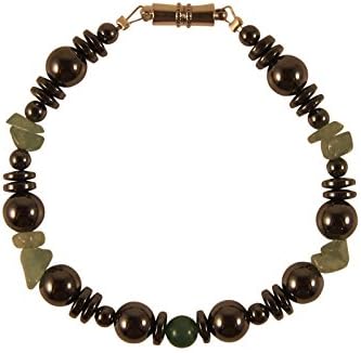 Zen Canyon Magnet Health Therapy Magnetic Hematite Green Aventurine Bracelet