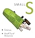 Raqpak Stuff Sack Set of 4 Lightweight Travel Drawstring Bags for Luggage and Outdoors (Mixed-L/M/S/xs, Green)