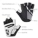 MAJCF Cycling Gloves Men Bicycle Gloves Half Finger 5MM Gel Pad Shock-Absorbing Mountain Bike Gloves, Anti- Slip Road Riding Gloves Breathable Sports Gloves Accessories for Men/Women
