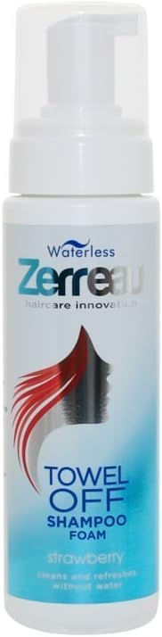 Zerreau Towel Off Shampoo Foam (Strawberry, 180ml)