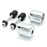 Krator HBD005S RR Engraved Bar Ends Weights Slider,1 Pack