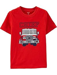 Carter 2T-8 - Camiseta de rescate de manga corta para niño
