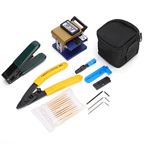 FTTH Fiber Optic Stripping Tool Kit Include FC-6S Fiber Cleaver +CFS-3 Fiber Optic Stripper