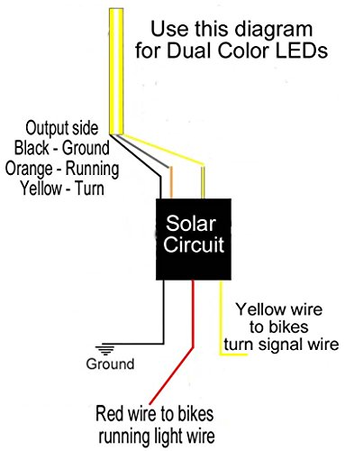 Solar Circuits LED Turn Signal Wiring Circuits - Converts 2-Wire LED to 3 for Running Light AND Turn Signals (pair) - Thumbnail 2