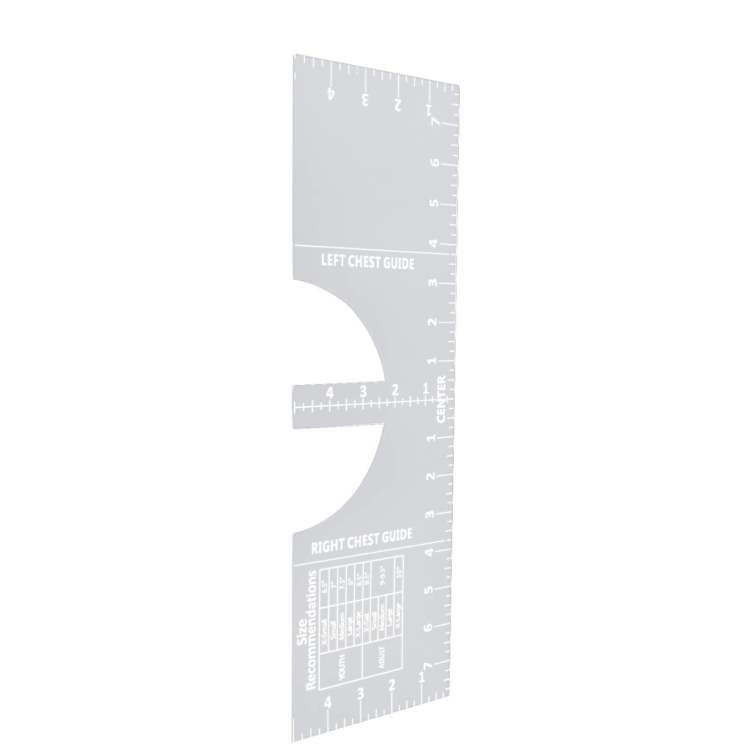 Tshirt Ruler Guide, T-Shirt Ruler Heat Press Accessories T Shirt Print Ruler T-Shirt Alignment Tool for Sewing