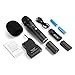 Yooson Wireless Microphone System, Rechargeable Dynamic Cordless Vocal Microphone with 6.35mm Plug Receiver for Karaoke, Party, Wedding, Churching, Stage Performance, Presentation and More.Metal Black