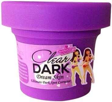 clear dark cream