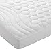 Bedsure King Mattress Pad - Quilted Fitted Mattress Topper Protector with 8-21 Inches Deep Pocket, Noiseless Breathable Bed Cover Padded, Machine Washable, White, 78x80 Inches