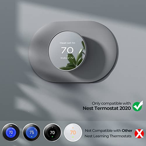 Cossylife Wall Plate for Google Nest Thermostat, Nest Thermostat Trim
