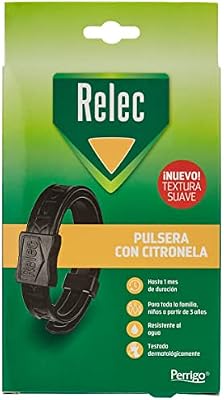 Pulseira de Citronela para Mordidas Pretas (+3 anos), 1 unidade