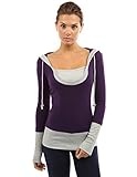 PattyBoutik Women's 2-in-1 Hoodie Casual Top