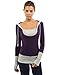 PattyBoutik Women's 2-in-1 Hoodie Casual Top