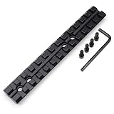 TRIROCK Tactical 13 Slots Picatinny/Weaver Rail Scope Mount for Mossberg 500/590 / 835 Series