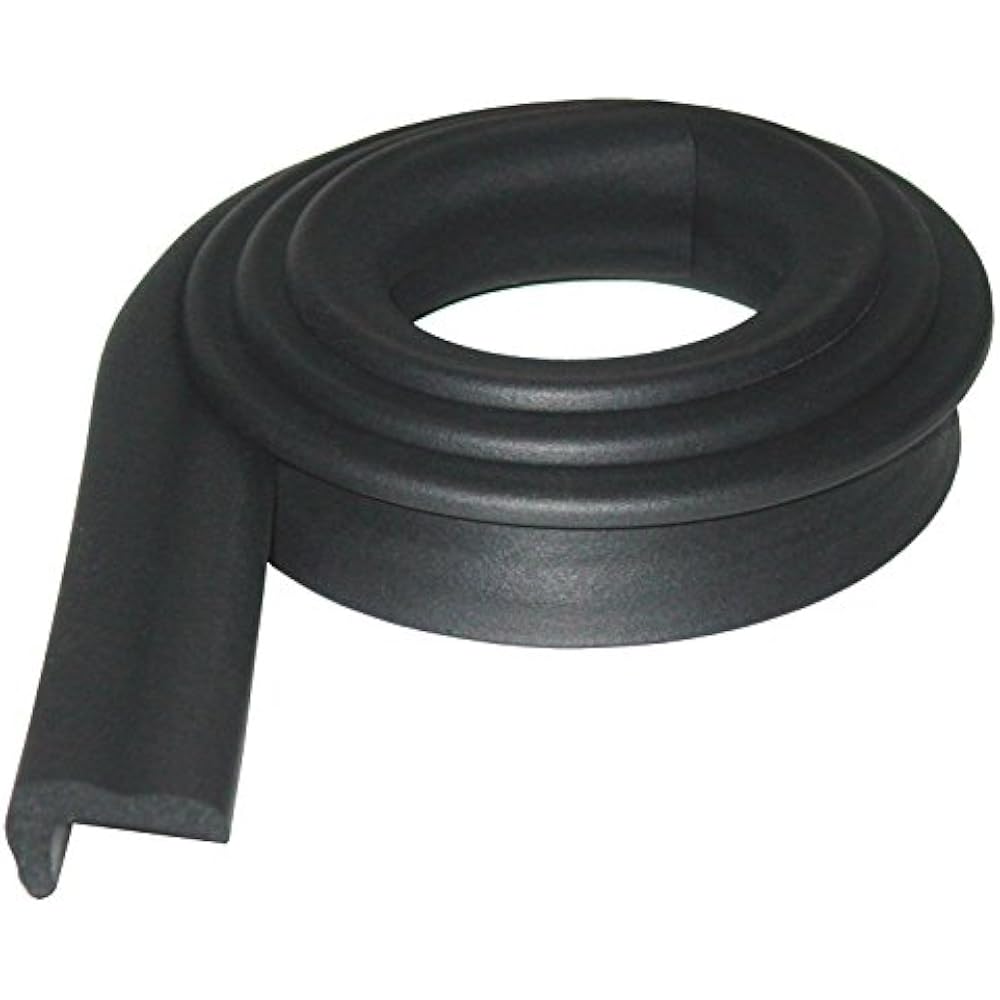 Jumbo Edge Cushion, Black Furniture Corner Safety Bumpers Baby Home