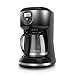 BLACK+DECKER CM4002B 12 Cup Automatic Programmable Coffeemaker, Ombre Black