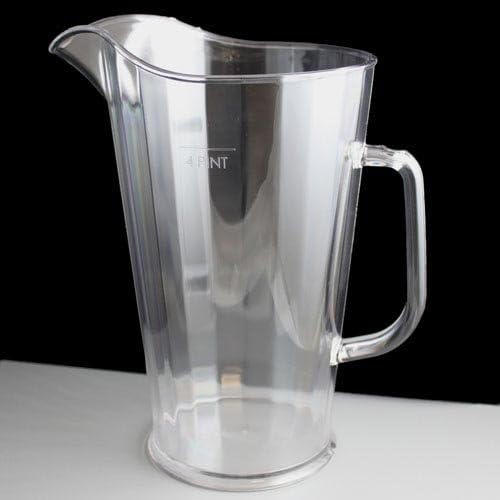 Cater4You 4 Pint Pitcher, Polycarbonate Plastic, 2840ml, Transparent, 2.8 Litres