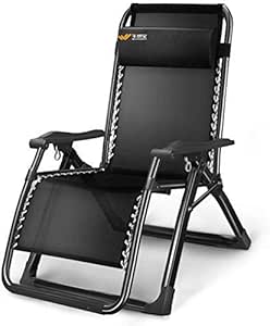 TGTGH Transat Chaise Jardin Extra Large Patio Chaise Longue Chaise