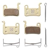 Dymoece 2 Pairs Bicycle Disc Brake Pads Compatible with Shimano Deore XT XTR LX SLX Hone Alfine Saint Disc Brake(Resin,Semi-Metallic,Sintered Metal) SCP-LX