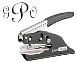 ExcelMark Hand Held Embosser - Monogram Gift Embosser - Style 25