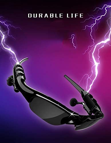 image for FEDULK Bluetooth Glasses Music Outdoor Cycling Driving Travel Sunglass